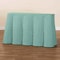 Bali & Pari Palm Bohemian Seafoam Green Scallop Rattan Console Table 252-14103-ZORO - alternate 8