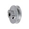 Cdco 1/2" V-Groove Pulley, 1/2" Bore, 3-1/2" OD, 3-1/4" Pitch Dia, 1/2" W x 11/32" Thick Belt, Zinc 350A5 - alternate 5