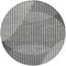 Homeroots 8' Charcoal And Ivory Round Geometric Washable Indoor Outdoor Area Rug 597621 - alternate 5