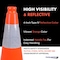 Traffic Kontrol 12in Traffic Safety Cone, 1.7Lbs, Orange, 4in Hi Intensity Reflective Collar, Bulk Pallet, 393PK TKTC-12-1.7-OR-1C-393 - alternate 6