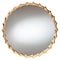 Baxton Studio Everette Antique Goldleaf Bamboo-Border Accent Wall Mirror 254-14096-ZORO - alternate 1