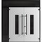 Vdomdoors Front Exterior Prehung Aluminum Double Doors Ronex1205 Bronze Oak Top Transom Mirrored Clear Glass RONEX1205DEXD-OAK-W72+16xH96+14-RH-O - alternate 1