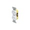 Hubbell Wiring 15 Amp Self-Grounding and Tamper Proof Duplex Receptacle, White RR15SWWRTR - alternate 2