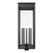 Z-Lite Nova 5 Light Outdoor Post Mount Fixture, Black/Clear, 12.5 In W x 34.25 In H 5018PHXLS-BK - alternate 3