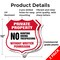 Signmission Private Property Shield Sign No Hunting, 12 inch X 12 inch, Plastic Sign, 2PK SHI-P-2PACK-12-445 - alternate 4