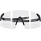 Bouton Optical Enhanced Coverage Frameless Safety Glasses, w/Black Temples and Clear FogLess 3Sixty Lens Coating 250-40-0520 - alternate 3