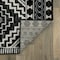 World Rug Gallery Transitional Bohemian Area Rug 2 ft x 3 ft Black WR95BLACK2X3 - alternate 5