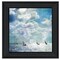 Homeroots Sailing White Waters 3 Black Framed Print Wall Art 404635 - alternate 1