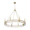 Z-Lite Dennison 8-Light Chandelier, 36 in W, Signature Brass 4005-8SBR - alternate 6