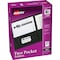 Avery Dennison Two-Pocket File Folder, Black, PK25 47988 - alternate 1