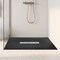 Anzzi 59 in. x 35 in. Barrier-Free Showerbase in Black with Center Drain, SMC Construction, Slip-Resistant SB-AZ409C-BL - alternate 5