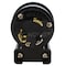 Ac Works Right Angle L5-30P Plug, 30A 125V Locking Male Connector, Industrial Grade, DIY Cord Repair ASEL530P - alternate 4