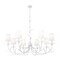 Z-Lite Aslin Textured White 8 Light Chandelier 830-42TXWH - alternate 3