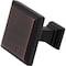 Designperfect 1-3/16 Overall Length Square Cabinet Knob, Brushed Oil Rubbed Bronze DPA-S54KORB - alternate 3