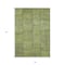 Homeroots 9' X 12' Fern Green And Artichoke Green Patchwork Washable Indoor Outdoor Area Rug 581597 - alternate 5
