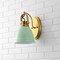 Jonathan Y Phineas 7" 1-Light Adjustable Farmhouse Bohemian Iron LED Vanity Light, Mint Green/Brass Gold JYL1114D - alternate 10
