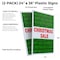Signmission Christmas Sale, Plastic Signs Only 24 Inch x 36 Inch, Corrugated Plastic, 2PK CSB-2436-2PACK-Christmas Sale - alternate 2