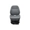 Uni Pro 1010 Air Suspension Seat 24-Volt Gray Fabric 7919 - alternate 8