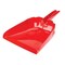 Libman Big Dustpan, 16 in L, 13-1/2 in W, Polypropylene, Red 911 - alternate 1