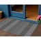 Homeroots 3' X 5' Black And Ivory Chevron Washable Indoor Outdoor Area Rug 612238 - alternate 1