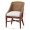 Bali & Pari Jasper Woven Seagrass Dining Chair, Brown Wash 265-14533-ZORO - alternate 8