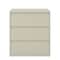 Hirsh 36" W 3 Drawer Lateral File Cabinet, Putty, A4/Legal/Letter 17633 - alternate 4