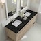 James Martin Vanities Breckenridge 72" Double Vanity, Whitewashed Oak, w/ 3 CM Phantome Eclos Top 330-V72-WWO-3PHT - alternate 8