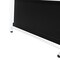 Leisuremod Brentwood Etagere Bookcase with White Powder Coated Steel Frame and Melamine Board Shelves, Black BBW-65BL - alternate 5