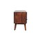 Homeroots 35in Brown Solid Wood Enclosed and Open Storage TV Stand 719185 - alternate 6