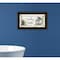 Homeroots Country Bath 2 Black Framed Print Bathroom Wall Art 405297 - alternate 3