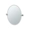 Gatco Elevate 26.5" Frameless Oval Mirror, Chrome 4059 - alternate 1