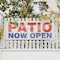 Signmission Patio Now Open, 24 Inch x 72 Inch, Vinyl Banner B-72-30780 - alternate 5