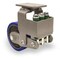 Hamilton Aerospace Spring Loaded Forge Master Swivel Caster, 12" x 4" Superlast Polyurethane Forged Stl Wheel S-AEZFFM-124SYB - alternate 1