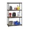 Iron Horse 2300 Riveted Steel Shelving 4-Shelf Unit, 18D x 36W x 60H, Black 20991 - alternate 4