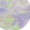 Homeroots 8' Lavender Mint Green And Beige Round Abstract Washable Indoor Outdoor Area Rug 618546 - alternate 6