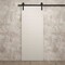 Sartodoors Modern Barn Door 28 x 80 inches, Ego 5000 Painted White Oak, 6.6FT Rail Track Heavy Hardware Set ,  EGO5000BD-B-PWO-28 - alternate 6