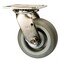 Service Caster 5 Inch SS Thermoplastic Rubber Wheel Swivel Caster with Roller Bearing SCC SCC-SS30S520-TPRRF - alternate 1