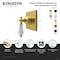 Kingston Brass Single-Handle Six-Way Diverter Valve with Square Trim Kit, Matte Black KS4040WLL - alternate 2