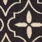 Homeroots 4' X 6' Black And Ivory Geometric Indoor Outdoor Area Rug 572555 - alternate 8