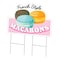 Signmission Macarons Die Cut Yard Sign & Stake outdoor plastic coroplast window, C-DC-2436-Macarons19 C-DC-2436-Macarons19 - alternate 1