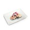 Smarty Had A Party 9" x 13" White Rectangular with Groove Rim Plastic Serving Trays (24 Trays), 24PK 7913-CASE - alternate 6