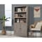 Sauder 5-Shelf Bookcase W/doors Lao 437336 - alternate 1