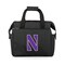 Picnic Time Family Of Brands NCAA Northwestern Wildcats On The Go Lunch Bag Cooler - Soft Cooler Lunch Box, Black 510-00-179-434-0 - alternate 1