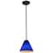 Access Lighting Martini, Pendant, Oil Rubbed Bronze Finish, Cobalt Glass 28004-1R-ORB/COB - alternate 4