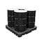 Black Diamond Eco Solutions Spill Deck, 41 gal Spill Capacity, 4 Drums, 2,000 lb Load Capacity, Polyethylene 5116-BD - alternate 4