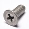 Allied Titanium M5-0.80 x 12 mm Phillips Flat Machine Screw, Plain Titanium 0107516 - alternate 2