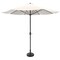 Pure Garden 9-Foot Outdoor Patio Umbrella with Base, Tan 50-101-TBB - alternate 6