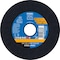 Pferd Cut-Off Wheel, Type 1, 4-1/2 in Dia, 0.045 in Thick, 7/8 in Arbor Hole Size, Aluminum Oxide 63550 - alternate 1