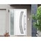 Vdomdoors Steel Door Deux 6500 White Sidelight Exterior Window Stainless Inserts Single Modern Painted-W36+12 DEUX6500EXD-WS-W36+12 x H80-Left-hand Inswing - alternate 5