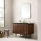James Martin Vanities Amberly 48" Single Vanity, Mid-Century Walnut, w/ 3 CM Phantome Eclos Top 670-V48-WLT-3PHT - alternate 7